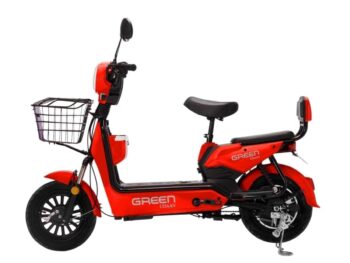 1728887053 Green Udaan Electric Scooter for adults commuter with portable rechargeable