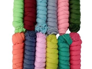 1729032999 Nakoda Creation Cotton Blend Solid Dupatta For Women Pack Of