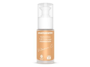 1729058568 Mamaearth Hydra Glow Full Coverage Dewy Finish Liquid Foundation With Vitamin