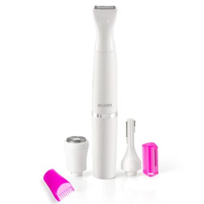 AGARO Rechargeable 3 in 1 Multi Trimmer For Women Multipurpose Hair Remover