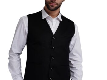 APKR Mens Solid Waistcoat