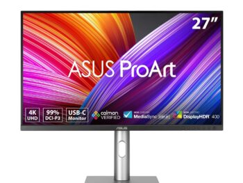 ASUS ProArt Display PA279CRV Professional Monitor – 27 inch IPS 4K