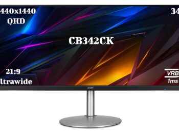 Acer CB342CK 34 Inch 8636 Cm IPS Ultrawide 219 QHD
