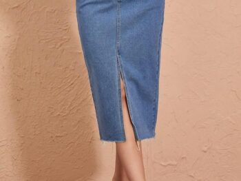 BLACKX Denim Skirt for Women Short Denim Skirt for Women