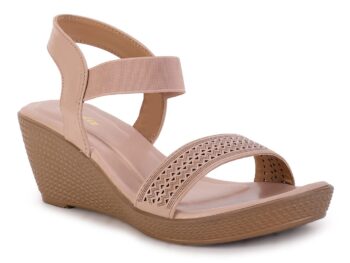 Bata womens Alaska Sandal Wedge Sandal