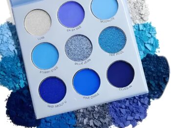 Bridester Sfr Color Blueberry Popular Pressed Pigment Blue Theme Eyeshadow