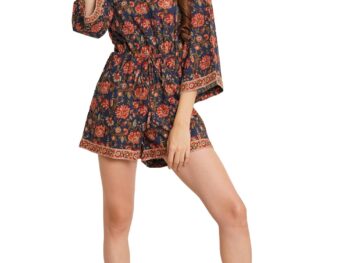COTLAND Fashions Jaipuri Cotton Printed Playsuit for Women
