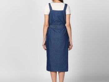 Codaisy Women Pinafore Denim Skirt Dress