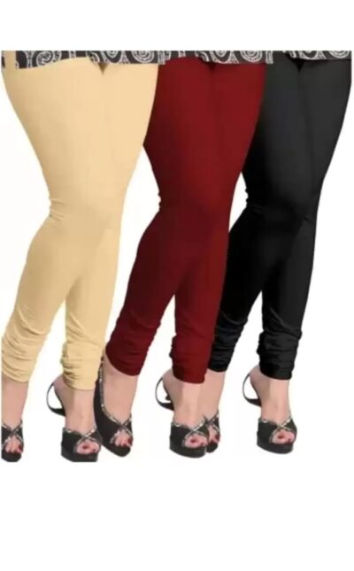 Combo LeggingsBeigeMaroonBlack