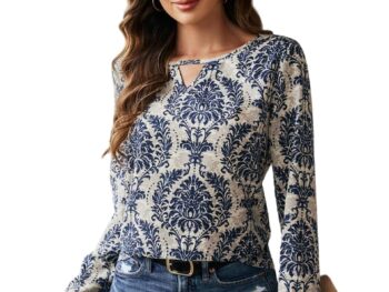 DEIDAD Womens Regular Fit Top