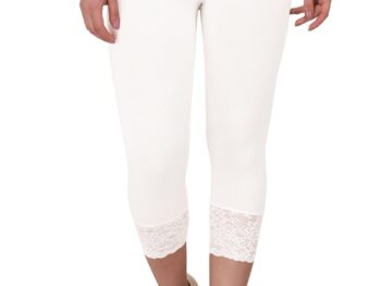 ESPRESSO Womens Lace Capri