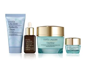 Estee Lauder 5 PC All Day Hydration Set Daywear Nightwear Advanced