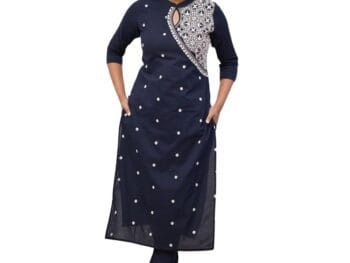 FABNEX Kurta Set for Women Women Embroidered Kurta Set