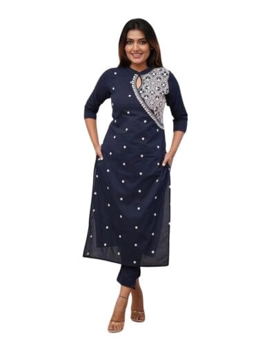 FABNEX Kurta Set for Women Women Embroidered Kurta Set