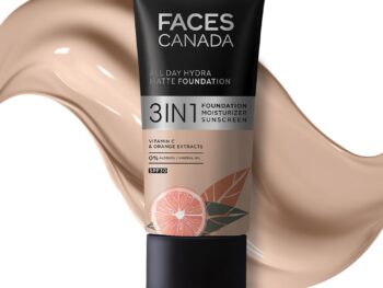 FACESCANADA All Day Hydra Matte Foundation3 In 1 Foundation Moisturizer Cream