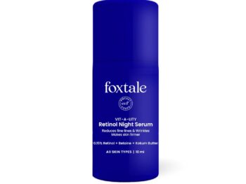 Foxtale 015 Beginner Friendly Retinol Night Serum Anti Aging Night