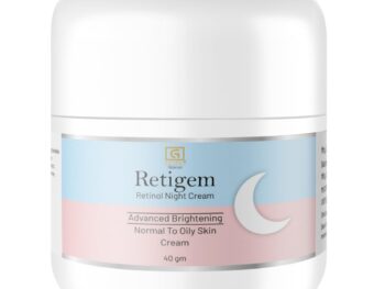 Gemma Retigem Retinol Night Cream for Advance Brightening Acne Care