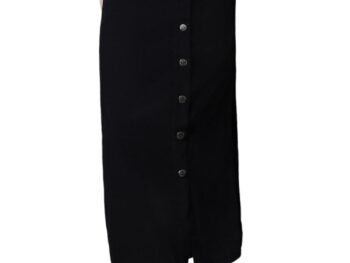 HIGH STAR Cotton Blend A Line Skirt