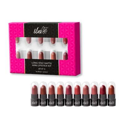 Iba Long Stay Creamy Matte Micro Mini Lipstick Kit