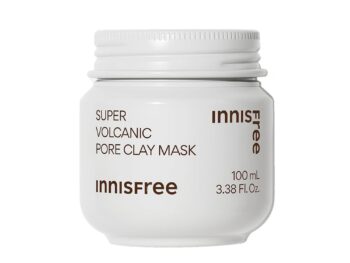 Innisfree Super Volcanic Pore Clay Mask 2X 100ml with Triple