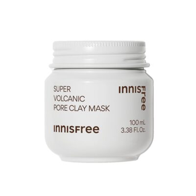 Innisfree Super Volcanic Pore Clay Mask 2X 100ml with Triple