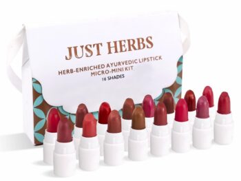 Just Herbs Ayurvedic Creamy Matte Micro Mini Lipstick Kit Lip