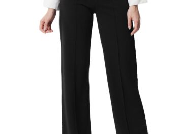 KOTTY Women Polyester Blend Solid Trousers