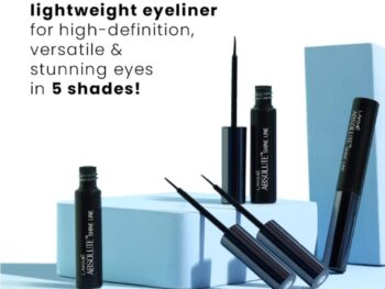 LAKME Absolute Shine Liquid Eye Liner Black Long Lasting Shimmery