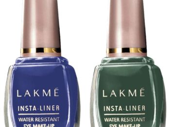 LAKME Insta Eye Liner Shimmery Finish Blue 9ml and Green