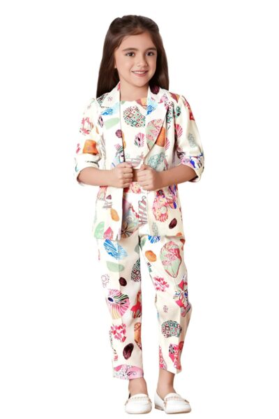 LAXMINARAYAN FASHION kids clothing sets for girls Girls Printed Top