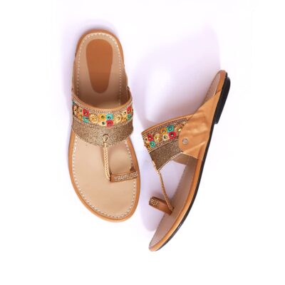 Ladies Hub Kolhapuri Chappal for Women Stylish Flat Fashion Sandals