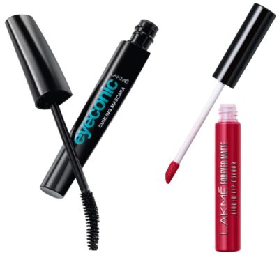 Lakme Eyeconic Lash Curling Mascara For Eyelash Volume Smudge Proof