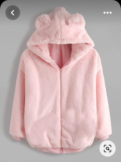 Lakshya Closet Womens Fleece Hoodie Jacket Zip Up Teddy Coat