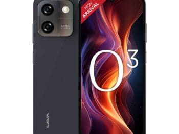 Lava O3 Glossy Black 4 GB RAM 64 GB Storage