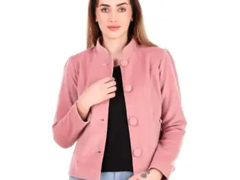 Leather Retail Coat Velvet Jacket For Women