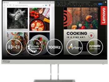 Lenovo L Series 6045cm 24 inch FHD IPS Ultraslim Monitor