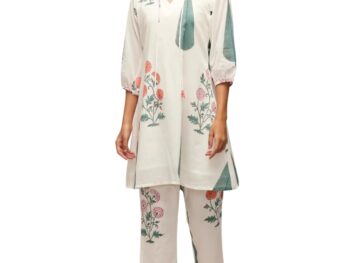 Leriya Fashion Women Rayon 34 Sleeve Co Ord Set For Women