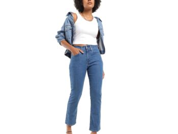 Levis 724 Womens Straight Fit High Rise Jeans
