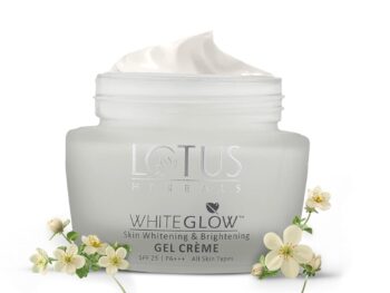 Lotus Herbals WhiteGlow Skin Whitening And Brightening Gel Face Cream