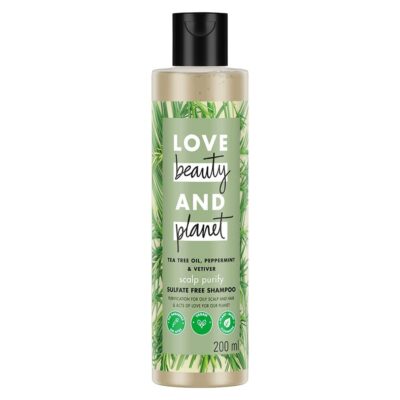 Love Beauty Planet Tea Tree Peppermint Vetiver Sulfate