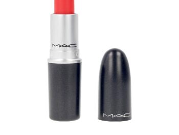 MAC Matte Lipstick Danger Vivid Bright Coral Red