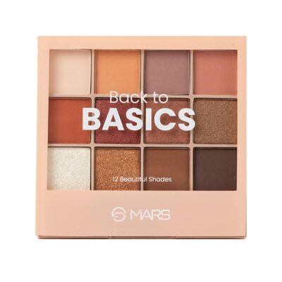 MARS 12 Shades Back to Basics Eyeshadow Palette with Free