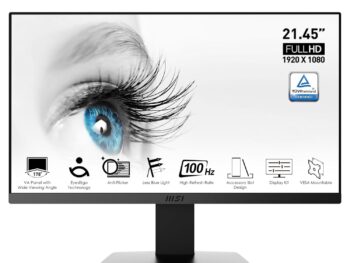 MSI PRO MP223 2145 Inch Full HD Office LCD Monitor
