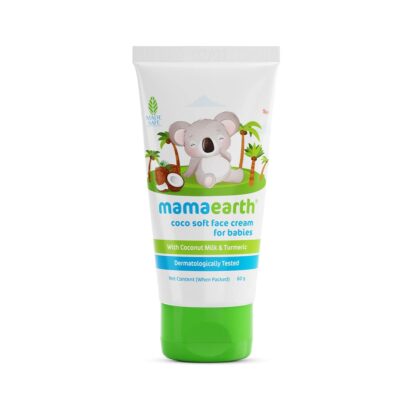 Mamaearth Coco Soft Face Cream With Coconut Milk Turmeric