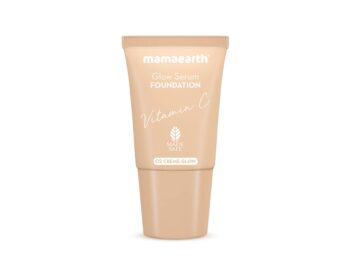 Mamaearth Glow Serum Medium Coverage Natural Foundation For All Skin