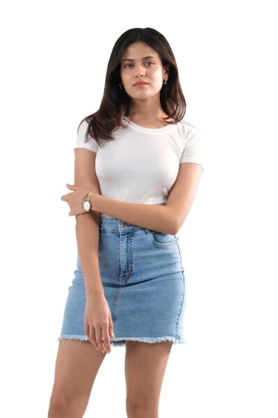 Mastec JEANS Filly Denim Skirt for Women Short Skirt