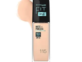 Maybelline New York Liquid Foundation Matte Finish With SPF Absorbs