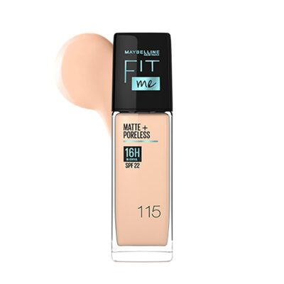 Maybelline New York Liquid Foundation Matte Finish With SPF Absorbs