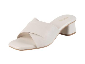 Metro Womens Faux Leather Formal Block Heel Fashion Sandals