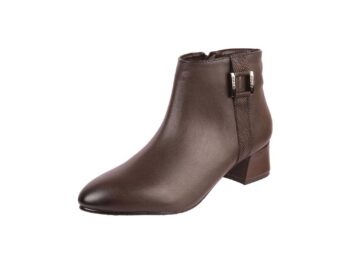 Mochi Women Faux Leather Elegant Slip On Formal Boots